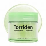 Torriden BALANCEFUL Cica Calming Toner Pad 60 Pads